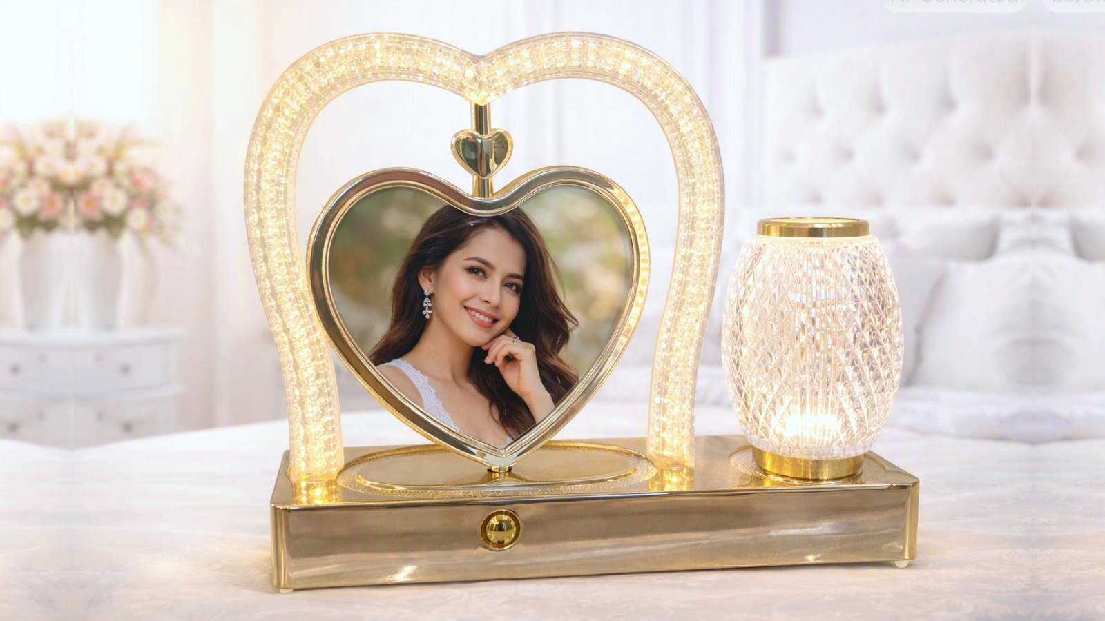 Heart Shape Light Frame